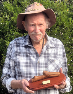Peter O'Shaughnessy and Boree Log award
